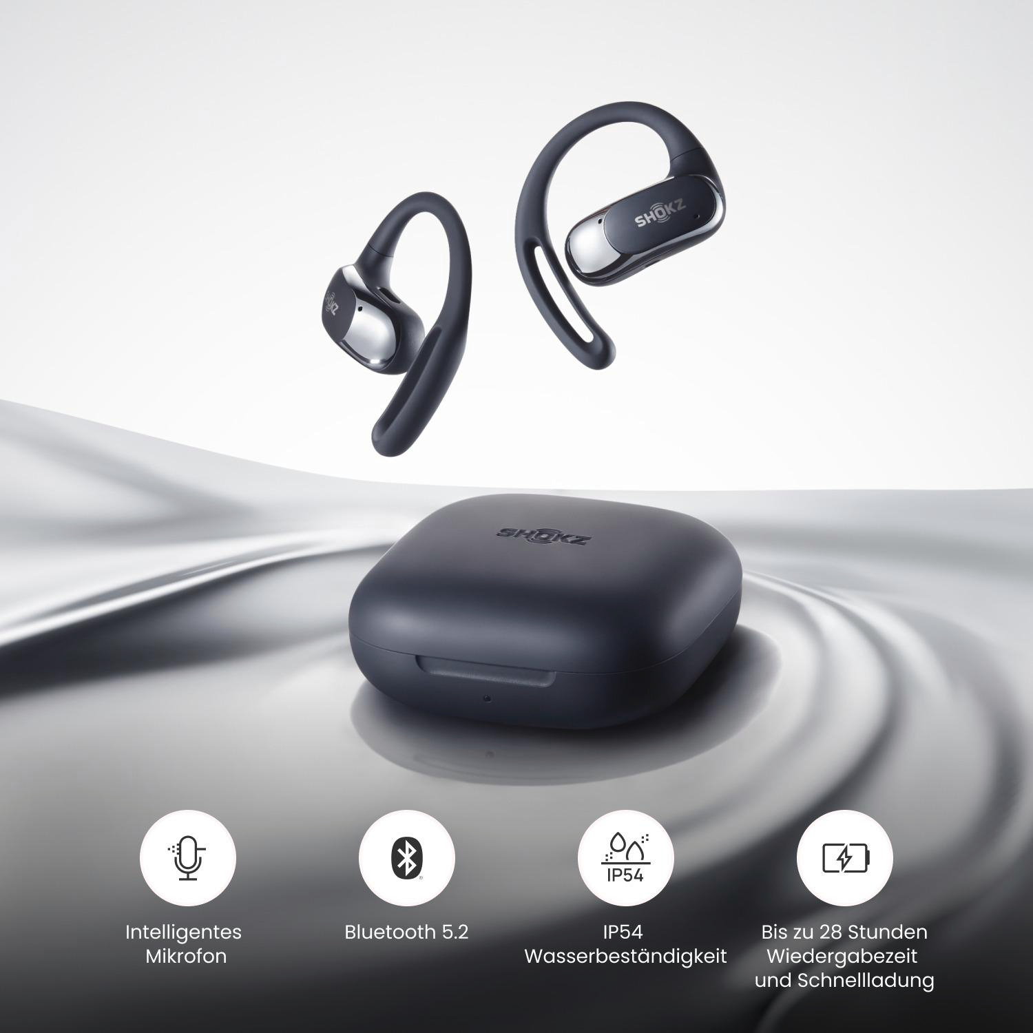 SHOKZ OpenFit Air Open-ear Kopfhörer Schwarz bei MediaMarkt