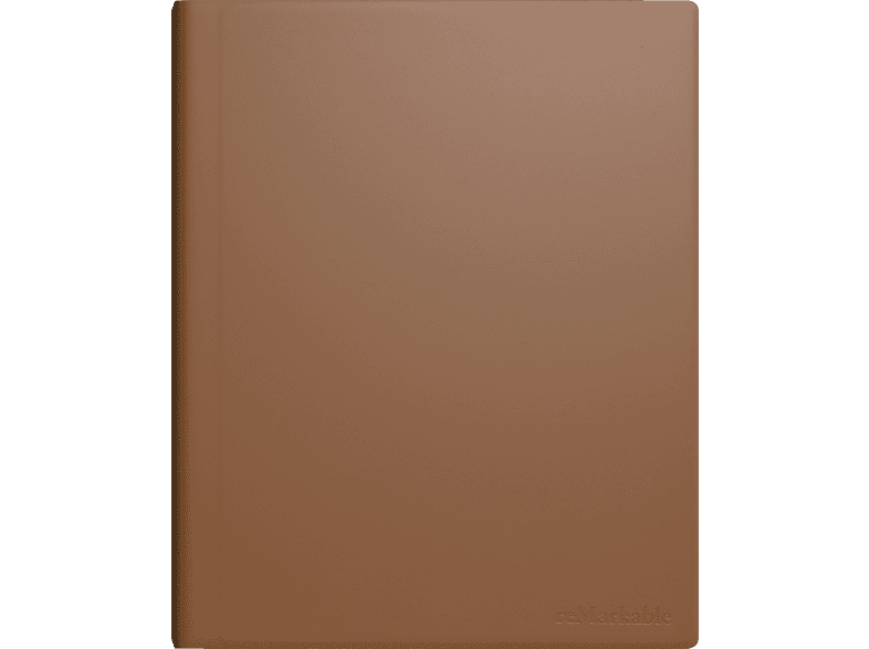 REMARKABLE Book Folio, Bookcover, reMarkable, reMarkable 2, Braun Echtleder