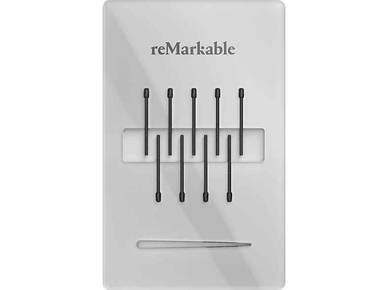 REMARKABLE Marker Tips Nachfüllpack (9 Stück), reMarkable, reMarkable 2, Schwarz Kunststoff