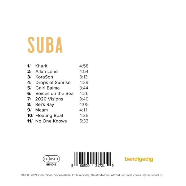 Omar Sosa, Seckou Keita - Suba  - (CD)