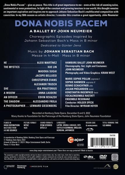 Martinez/Lin/Speck/Ensemble Resonanz/+ - Dona Nobis Pacem  - (DVD)