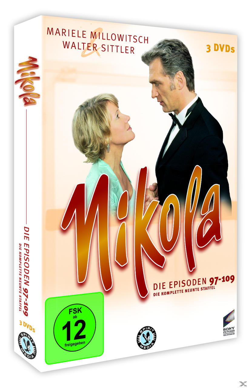 DVD-Box-Set. Zeigt zwei Personen. Titel: Mikola. Episoden 97-109.