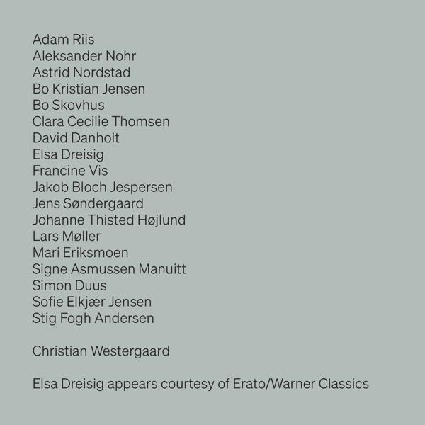 Eine Liste von Namen im Textformat.