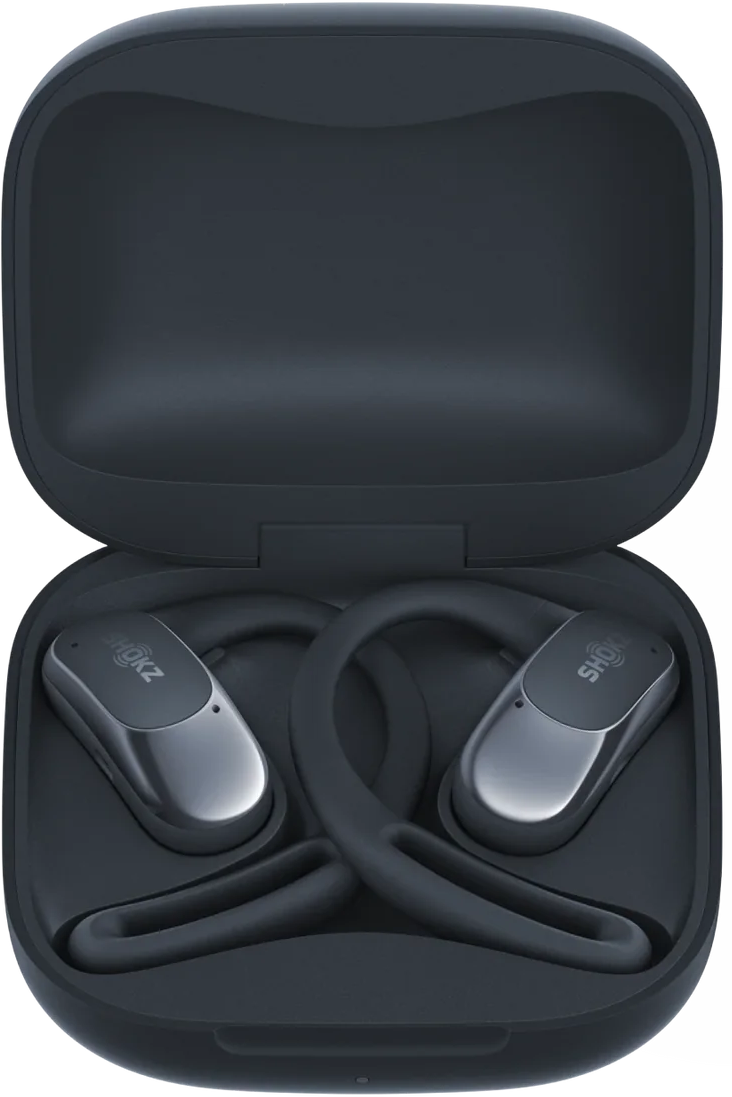 SHOKZ OpenFit Air, On-ear Bluetooth Kopfhörer Bluetooth Schwarz