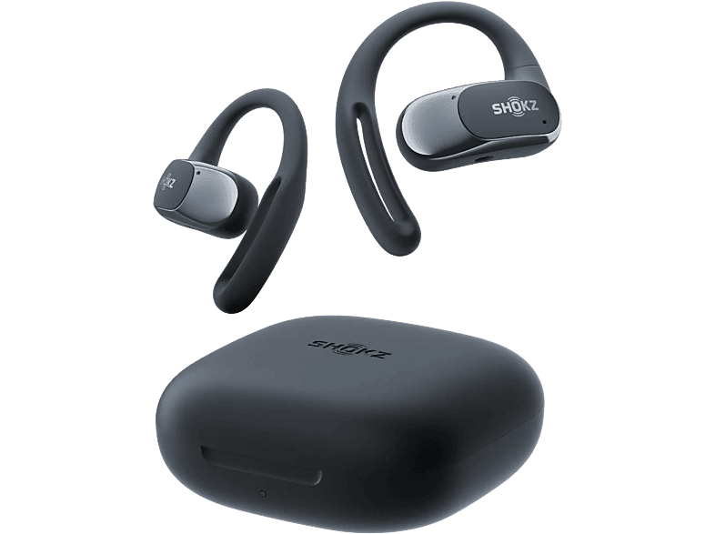 SHOKZ OpenFit Air, On-ear Bluetooth Kopfhörer Bluetooth Schwarz