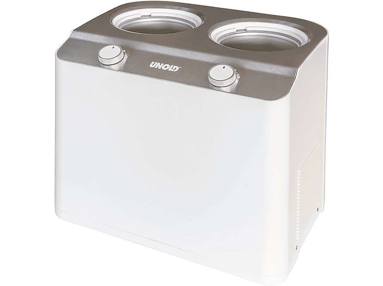 UNOLD Doppio bianco, Eismaschine (250 Watt, Weiß)