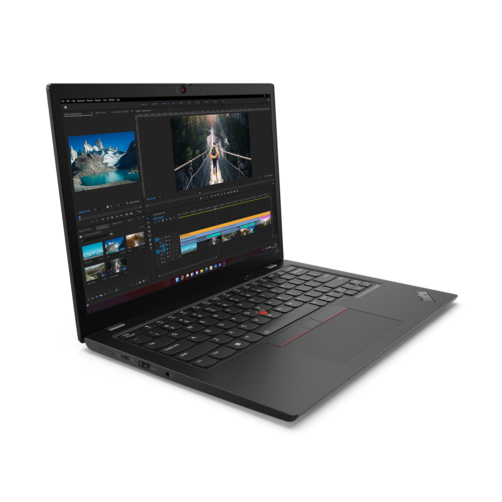 Portátil - Lenovo ThinkPad L13 Gen 4 Profesional, 13.3" WUXGA, Intel® Core™ i7-1355U, 16GB RAM, 512GB SSD, Iris® Xe, Windows 11 Pro, Negro