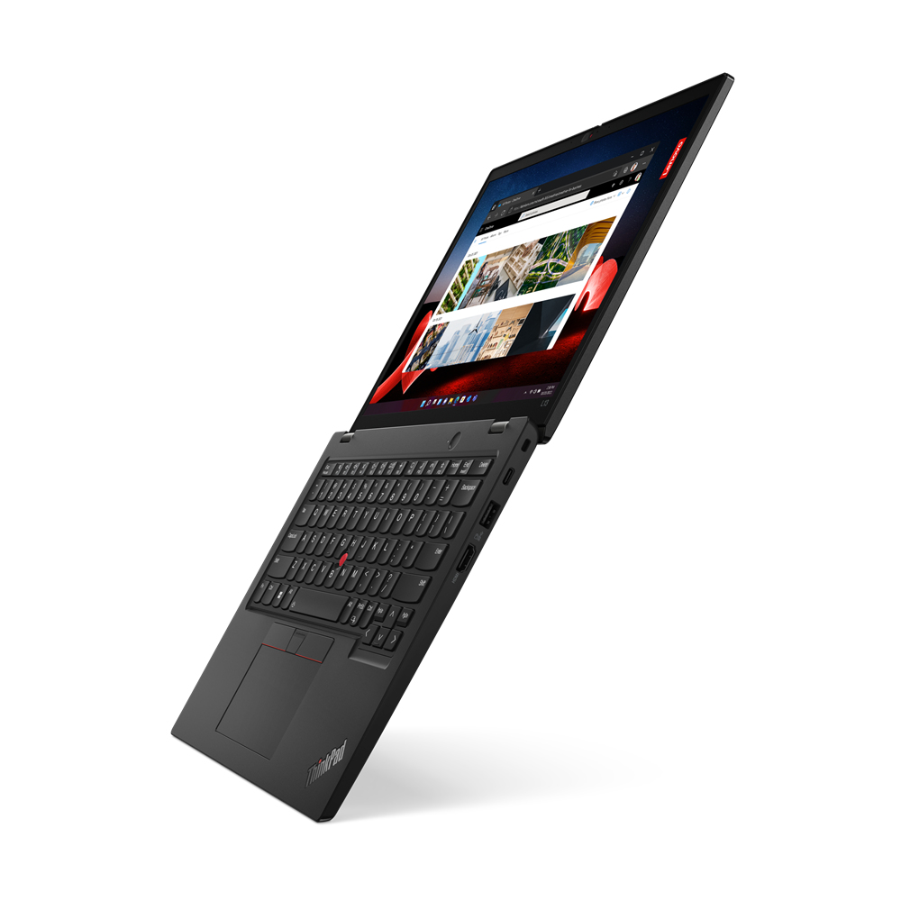 Portátil - Lenovo ThinkPad L13 Gen 4 Profesional, 13.3" WUXGA, Intel® Core™ i7-1355U, 16GB RAM, 512GB SSD, Iris® Xe, Windows 11 Pro, Negro