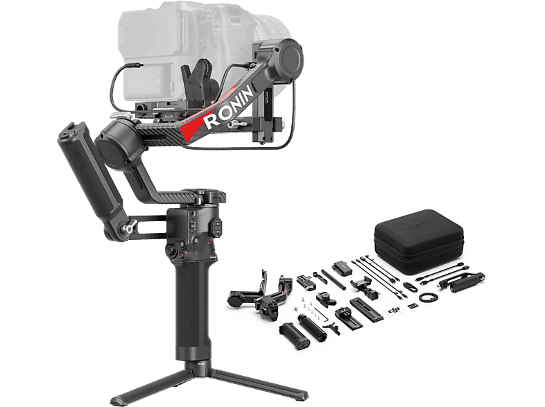 DJI RS 4 Pro Combo Gimbal mit Fokus Motor und extra Zubehör; Handstativ