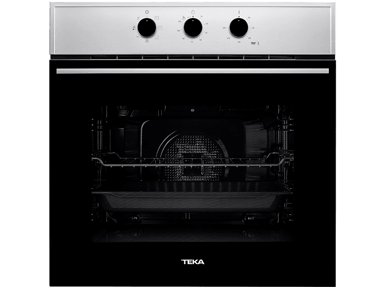Horno - Teka HSB 615 S, Multifunción, HydroClean ECO, 70 l, 59.5 cm, Guías telescópicas, Acero Inoxidable