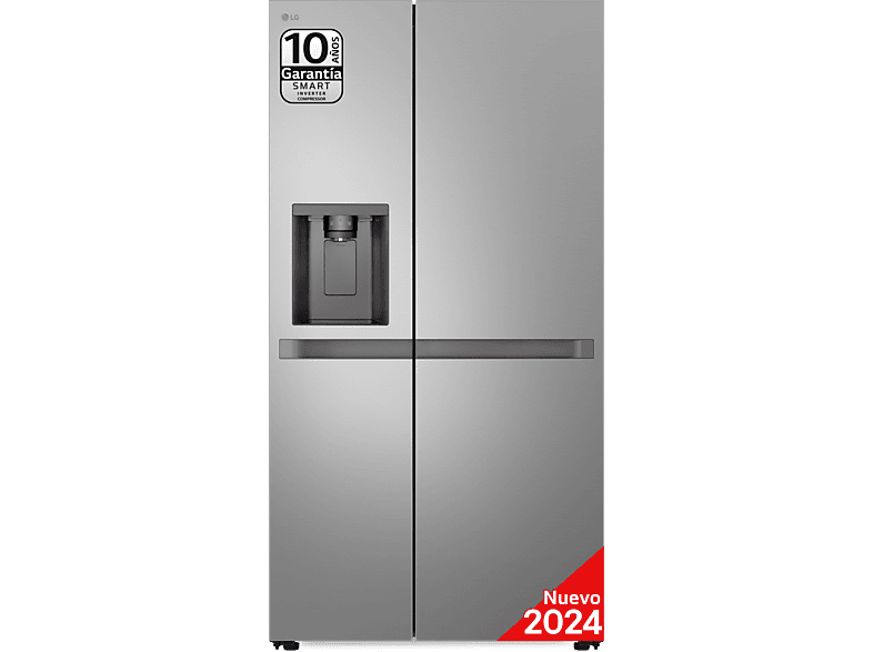 REACONDICIONADO Seminuevo Bueno Frigorífico americano - LG GSLC41PYPE, No Frost, 179 cm, 638 l, LinearCooling™, SpacePlus™, Inox antihuellas