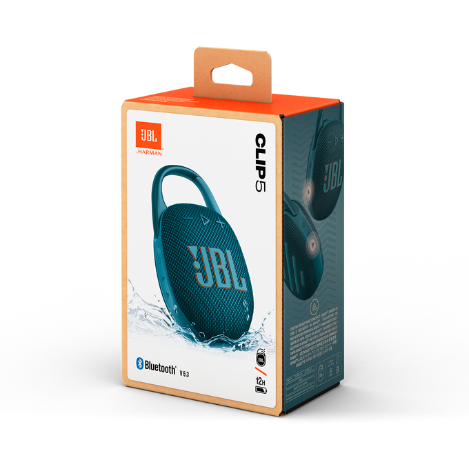 JBL Clip 5 Taşınabilir Bluetooth Hoparlör Mavi Fiyat & Özellik
