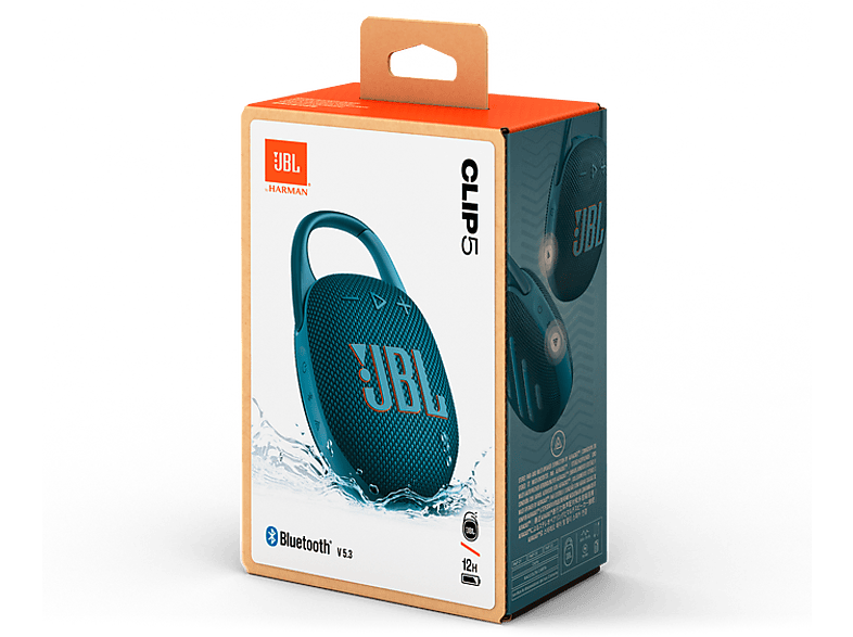 JBL Clip 5 Taşınabilir Bluetooth Hoparlör Mavi_6