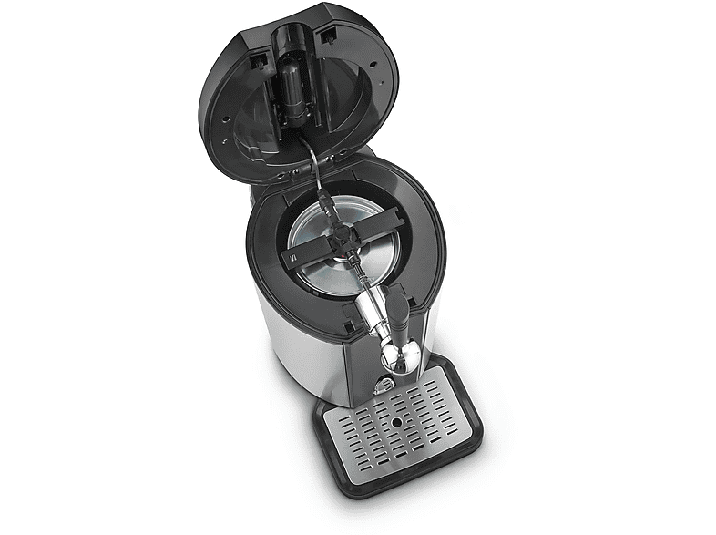 CASO 0582 BeerMaster Bierzapfanlage Schwarz/Inox/Chrom