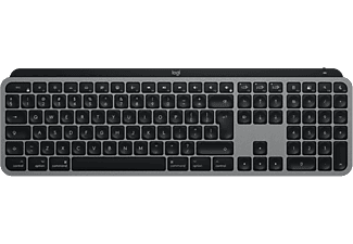 LOGITECH MX Keys S vezeték nélküli billentyűzet Mac-hez, US Angol kiosztás, asztroszürke (920-011637)