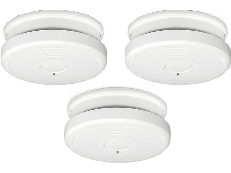 Alecto SA20 Smoke Detector White 3 Pack