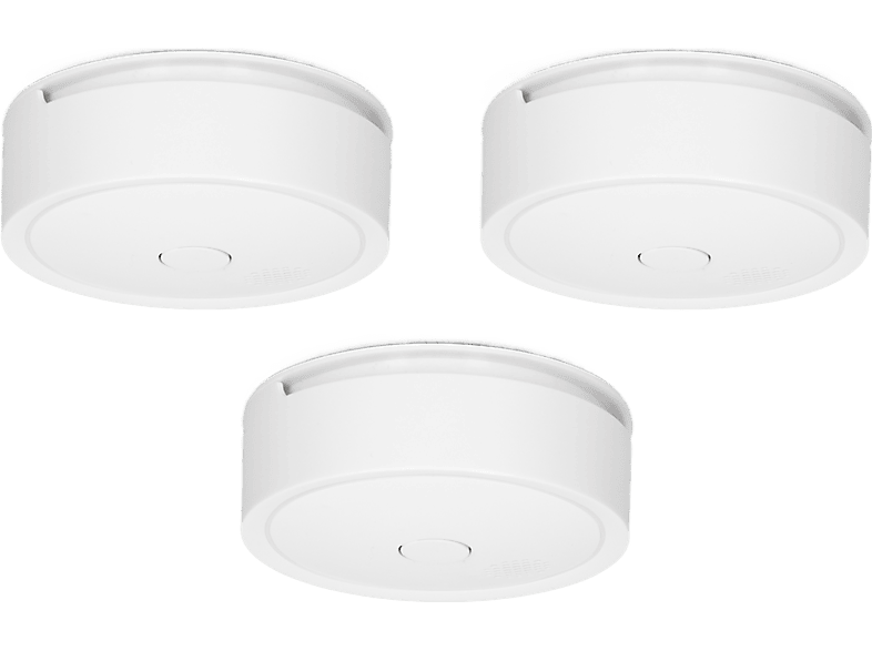 Alecto SA61 Détecteur de fumée sans fil interconnectable Pack de 3