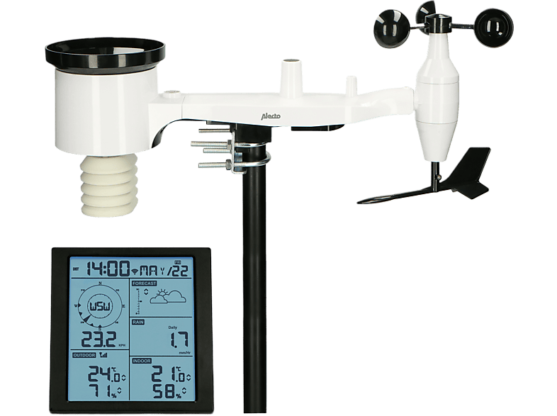 Alecto WS5200 Weerstation met Buitensensor