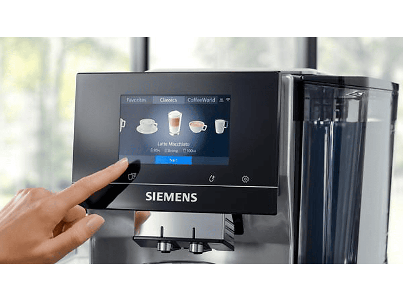 SIEMENS TQ713D03 EQ700 integral Kaffeevollautomat Edelstahl