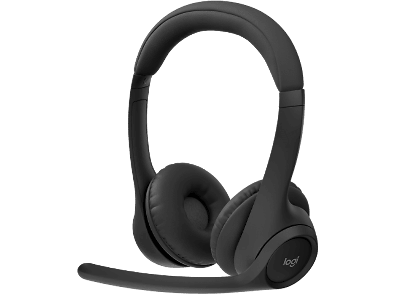 LOGITECH Zone 300 vezeték nélküli fejhallgató mikrofonnal, Bluetooth, fekete (981-001407)