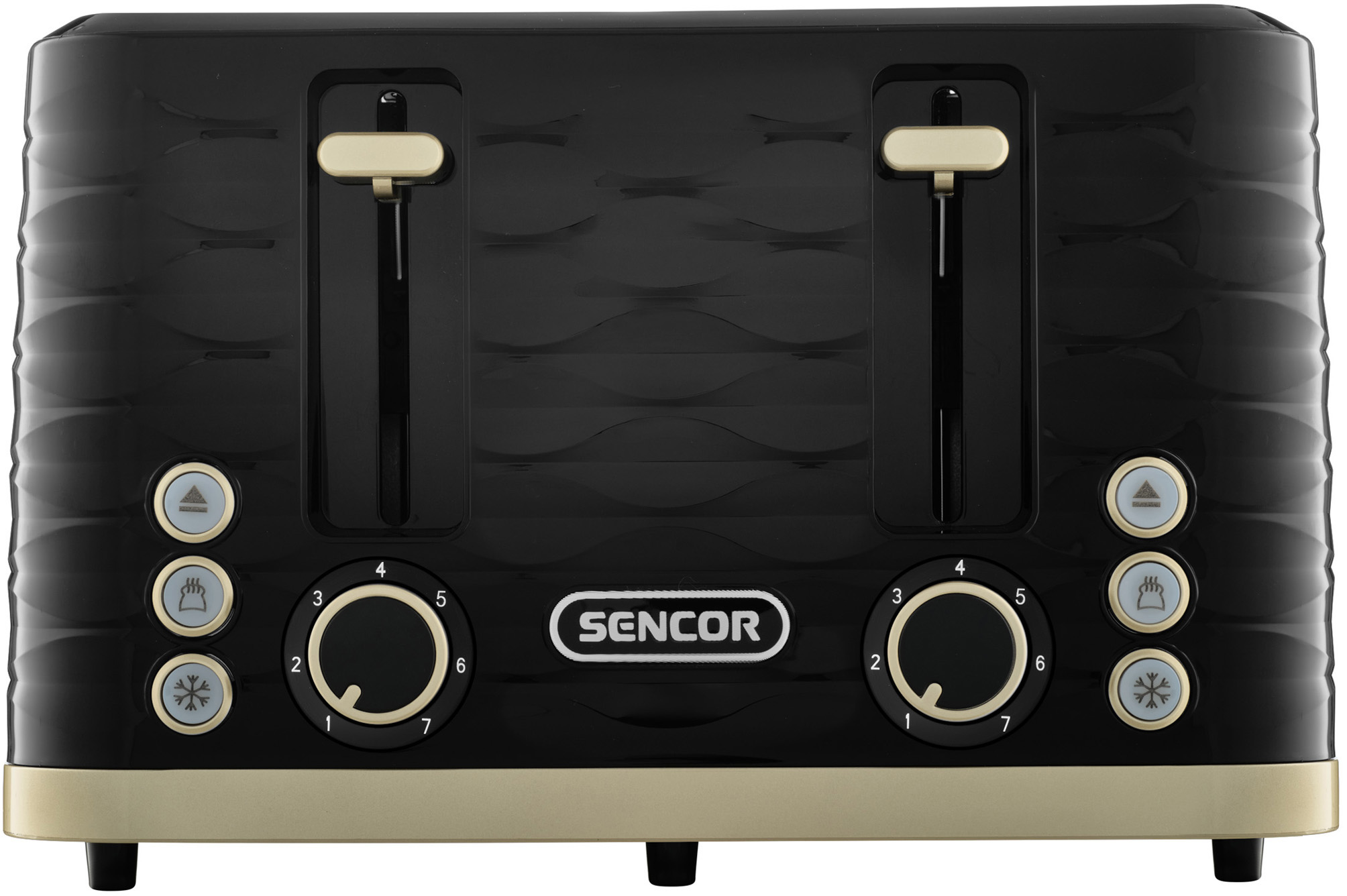 SENCOR STS 7551BK Kenyérpirító 4szeletes