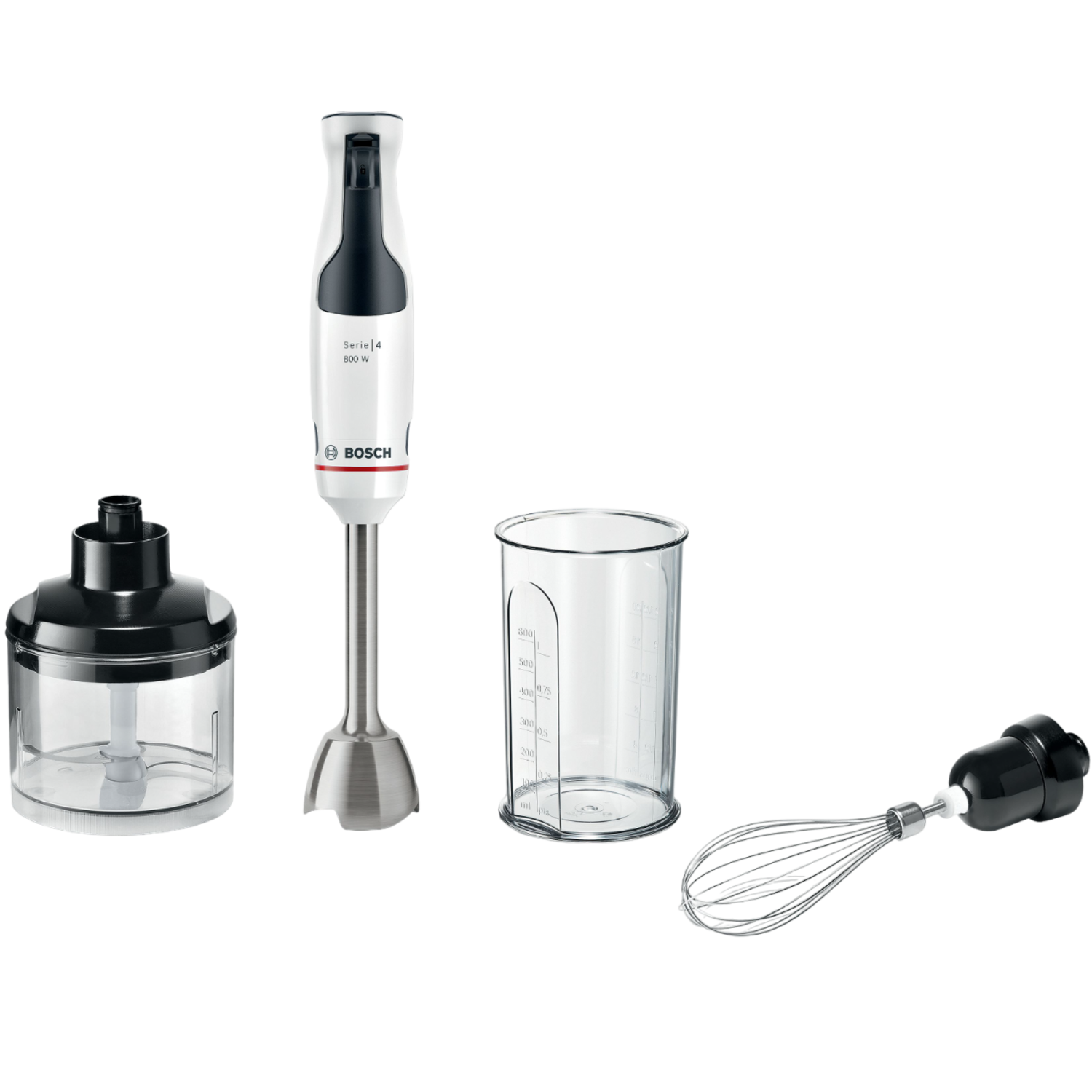 Bosch Msm4w421 Ergomaster Staafmixer Wit