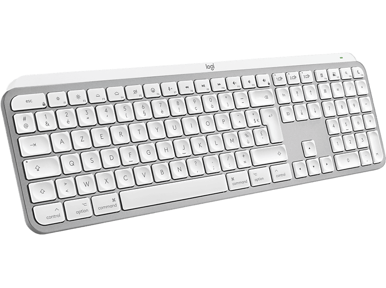 Logitech Draadloos Toetsenbord Mx Keys S Voor Mac Azerty Wit (920-011626)