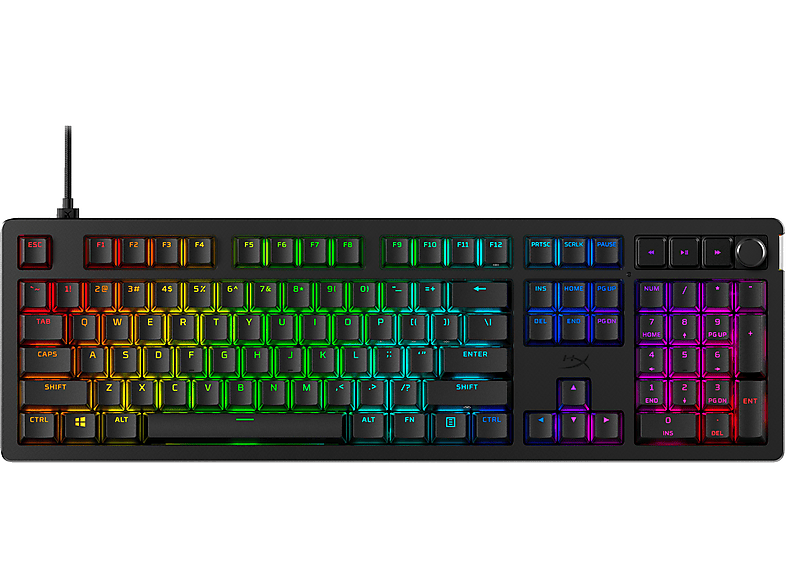 Hyperx Gaming-toetsenbord Alloy Rise Azerty Zwart (7g7a3aa#abf)