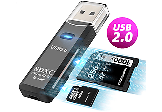 DAYTONA NO143 USB 3.0 SD/TF Çoklu Kart Okuyucu Siyah