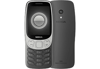 NOKIA 3210 DualSIM Fekete Kártyafüggetlen Mobiltelefon + Telekom Domino SIM