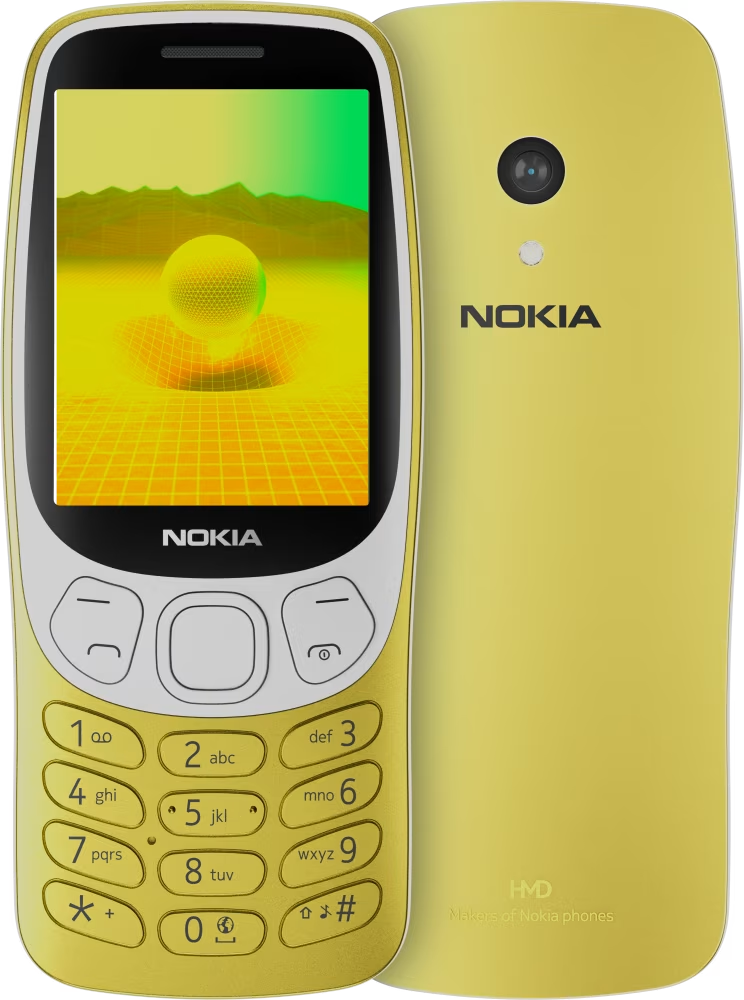 NOKIA 3210 DualSIM Arany Kártyafüggetlen Mobiltelefon + Telekom Domino SIM