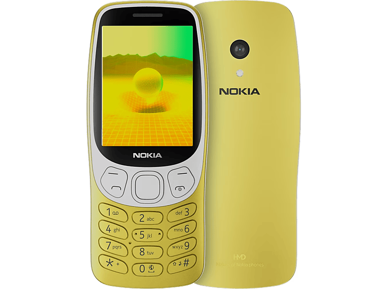 NOKIA 3210 DualSIM Arany Kártyafüggetlen Mobiltelefon + Telekom Domino SIM