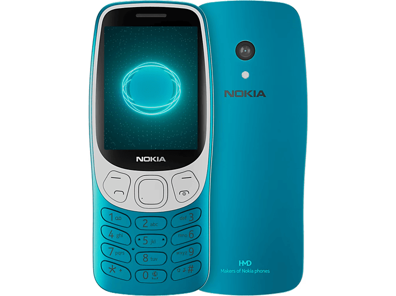 NOKIA 3210 DualSIM Kék Kártyafüggetlen Mobiltelefon + Telekom Domino SIM