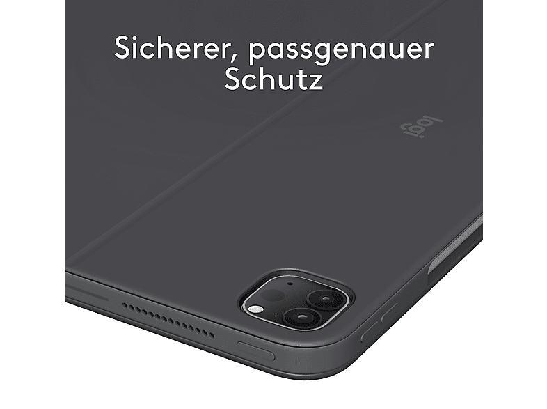 LOGITECH Combo Touch Tastatur-Case, für iPad Pro 13 Zoll (M4), Smart Connector, Graphite — Foto 4 von 5
