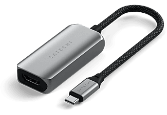 SATECHI USB Type-C HDMI 2.1 adapter, 8K, 20 cm, asztroszürke (ST-AC8KHM)