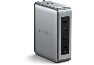 SATECHI 4 portos USB Type-C GaN utazó töltő, maximum 145W, asztroszürke (ST-W145GTM)