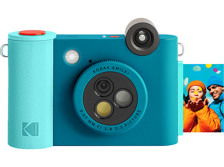 Khanka Hartschalen-Etui Für Kodak Smile+ Sofortbildkamera – Mit Schultergurt, Für 2x3" Fotos
