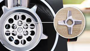 Messer Ersatzteil Für Bosch Fleischwolf - Passt Für MFWS420W, MFWS430B, MFWS435B, MFWS440B