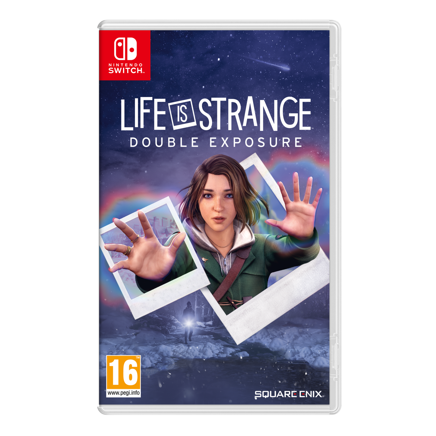 Gamebox 'Life is Strange: Double Exposure' met een meisje in het midden.