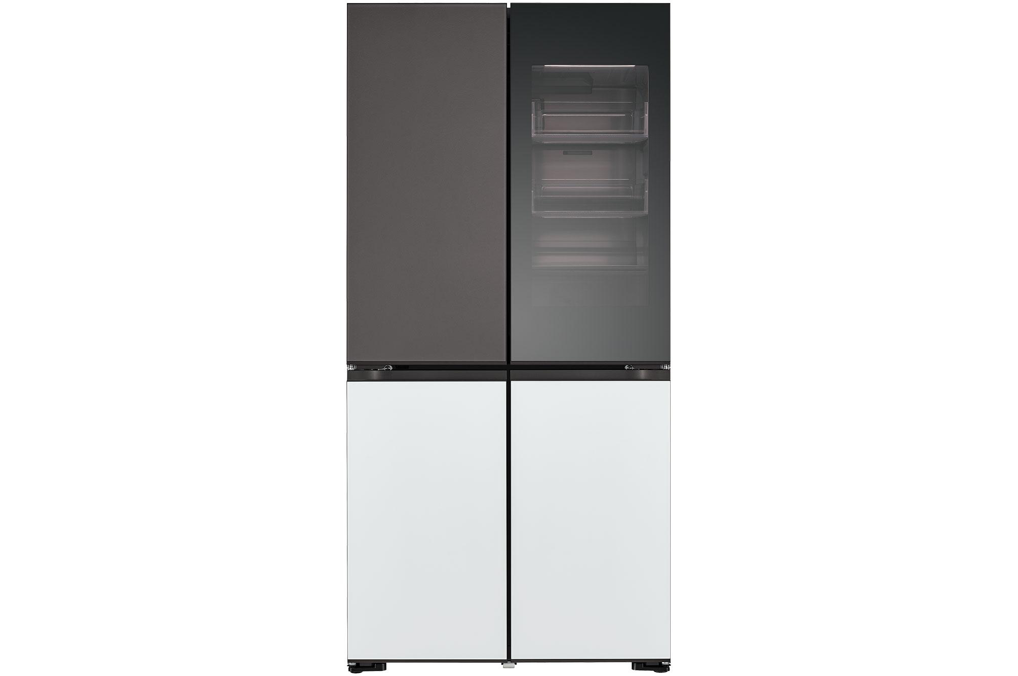 LG GMV960NNME MoodUP mit InstaView®, French Door (617 l, E, 1865 mm hoch, MoodUP®)