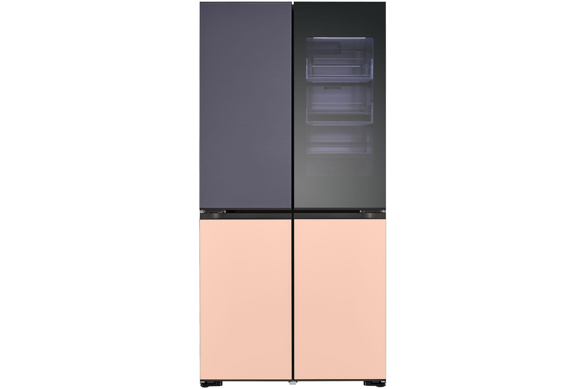 LG GMV960NNME MoodUP mit InstaView®, French Door (617 l, E, 1865 mm hoch, MoodUP®)
