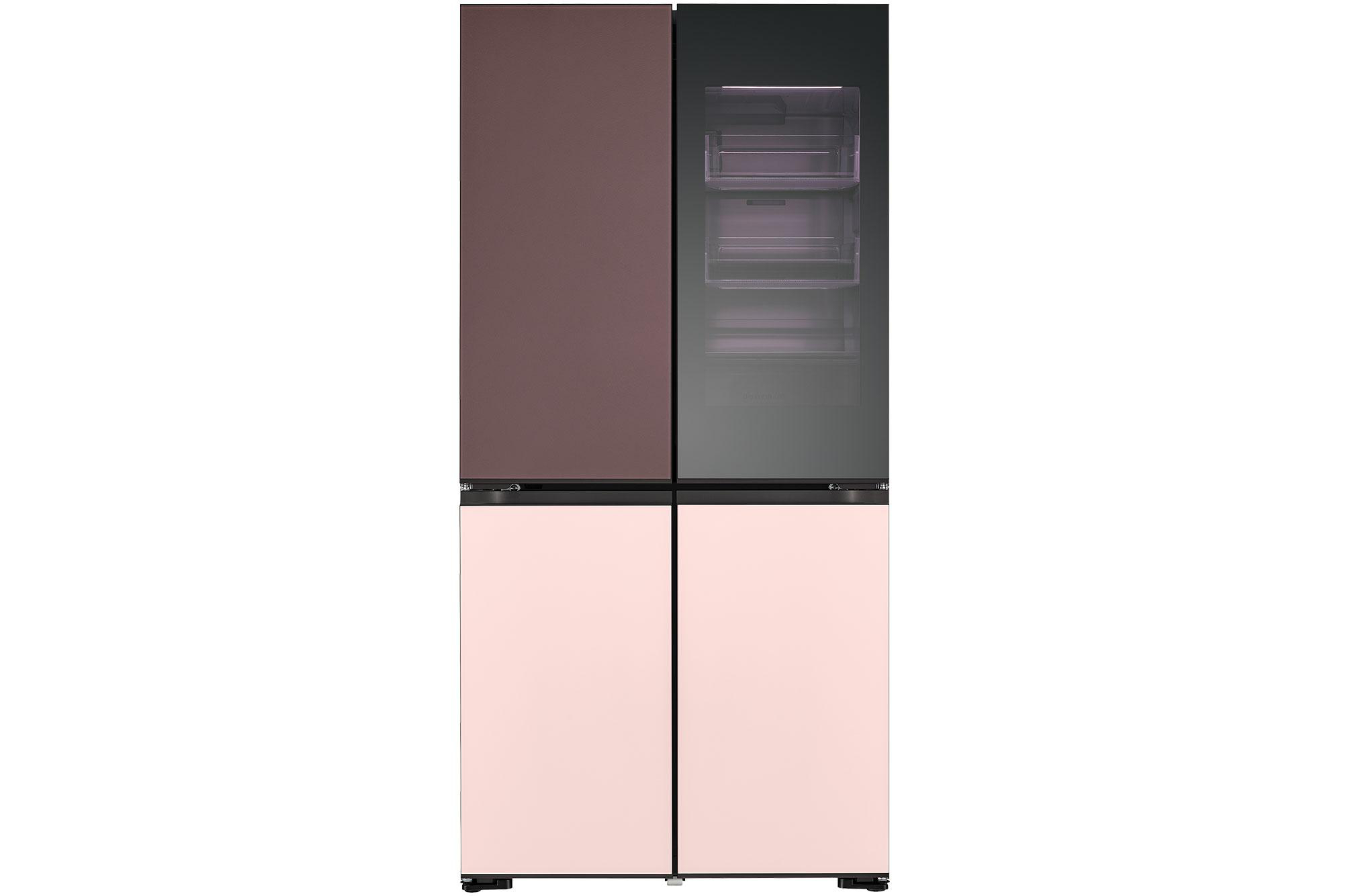 LG GMV960NNME MoodUP mit InstaView®, French Door (617 l, E, 1865 mm hoch, MoodUP®)