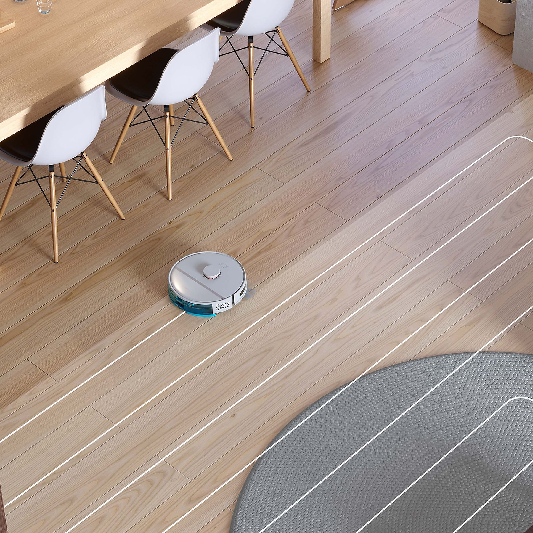 Robot odkurzająco-mopujący PHILIPS XU3000/02 AQUA 3000 Biały