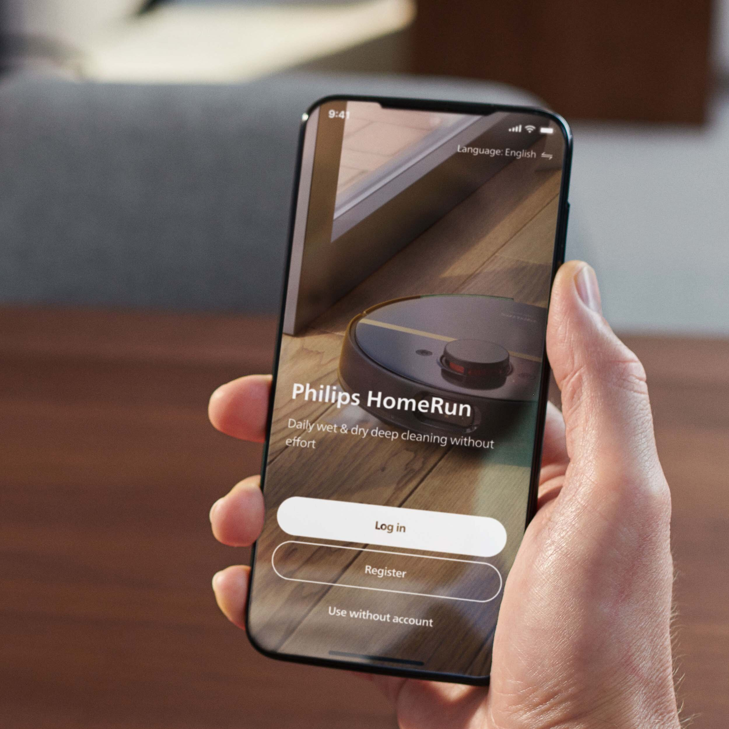 Robot odkurzająco-mopujący PHILIPS XU3000/02 AQUA 3000 Biały