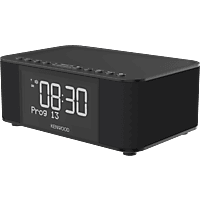 MediaMarkt KENWOOD CR-ST40DAB-B Wekkerradio Zwart aanbieding