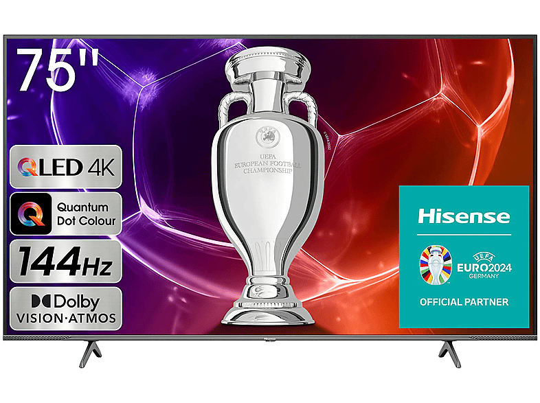 TV QLED 75" | Hisense 75E7KQ Pro