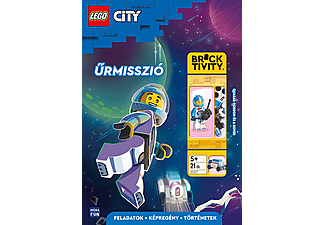 Móra Könyvkiadó - LEGO City - Űrmisszió - Űrhajós minifigurával és roverrel