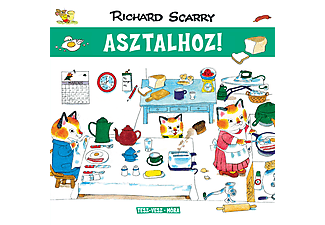 Richard Scarry - Tesz-Vesz város - Asztalhoz!