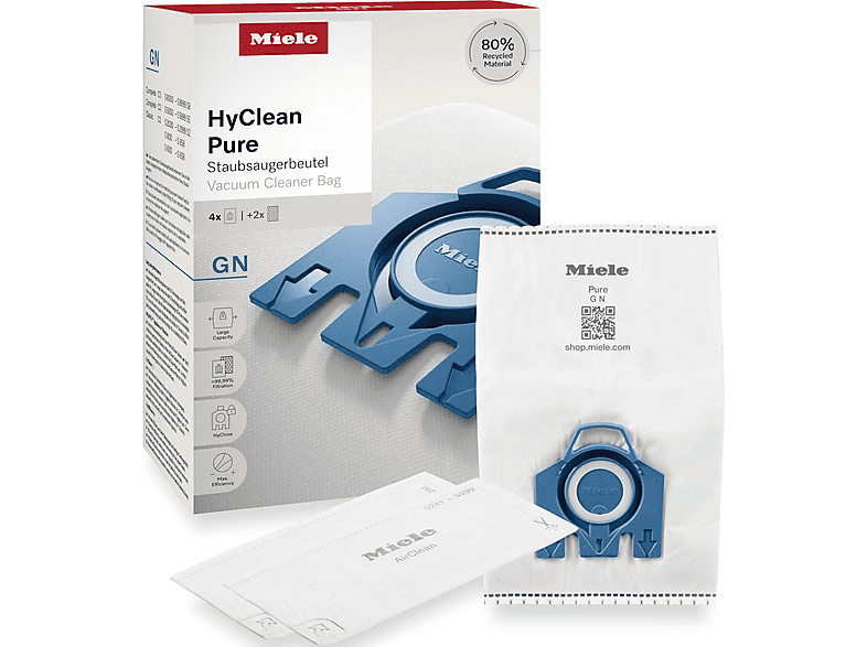 Miele Miele HyClean Pure GN 4 szt. biały – zdjęcie 2