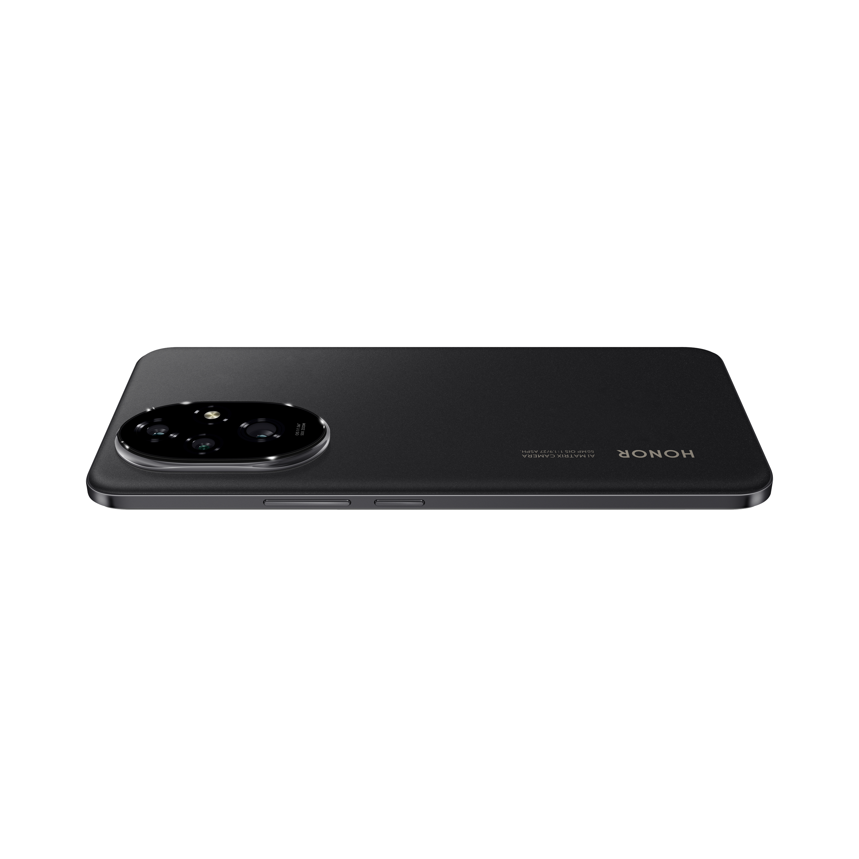 Schwarzes Smartphone mit Kamera-Array.